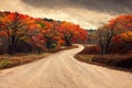 Autumn Fall Leaves, seasons, Brown, Gold branches