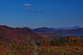 Autumn / Fall at old forge in the Adirondack Mountains. Royalty Free Stock Photo