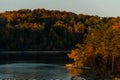 Autumn / Fall Splendor - Barren River Lake - Kentucky Royalty Free Stock Photo