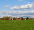 Autumn farm scene in NYS FingerLakes region