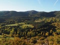 autumn in fields of bonansa, huesca, spain, europe