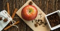 Autumn Flavors and Spices in Rustic still life