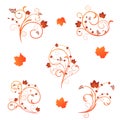 Autumn floral design