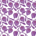 Autumn floral seamless physalis pattern for fabrics and wrapping paper and linens and kids and kitchen and clothes print