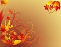 Autumn Foliage Background Royalty Free Stock Photo