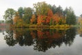 Autumn Foliage Reflection