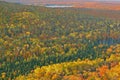 Autumn Forest and Lake Medora Royalty Free Stock Photo