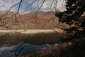 Autumn forest with reflection on Biogradsko lake in Montenegro - Image