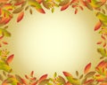 Autumn frame Royalty Free Stock Photo