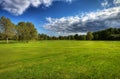 Autumn golf course in Sweden