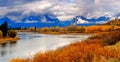 Autumn , grand Teton Royalty Free Stock Photo