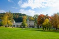 Autumn in the great Czech spa resort Marianske Lazne Marienbad - Czech Republic - [September, November 2017] Royalty Free Stock Photo