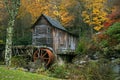 Autumn at the Grist Mill Royalty Free Stock Photo