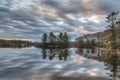 Autumn Harriman State Park, New York State Royalty Free Stock Photo