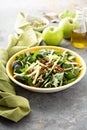 Autumn harvest salad with apple Royalty Free Stock Photo