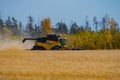 Autumn Harvest time in Alberta race against time