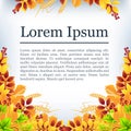 Autumn high quality sheet template