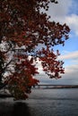 Autumn on the Hudson Royalty Free Stock Photo