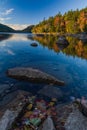 Autumn, Jordan Pond, Acadia National Park, Maine Royalty Free Stock Photo