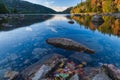 Autumn, Jordan Pond, Acadia National Park, Maine Royalty Free Stock Photo