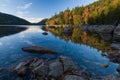 Autumn, Jordan Pond, Acadia National Park, Maine Royalty Free Stock Photo