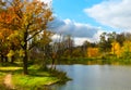 Autumn lake Royalty Free Stock Photo