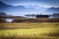 Autumn on lake Chiemsee, Germany Royalty Free Stock Photo