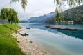 Autumn on the Lake Ledro