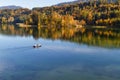 Autumn Lake. Reintaler Lake, Tirol, Austria