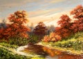 Autumn landscape Royalty Free Stock Photo