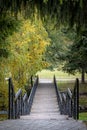 Autumn landscape on the Belokurikha river