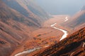 Autumn landscape in Altai mountains, Siberia, Russia