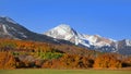 Colorado rocky mountains along scenic byway 12 Royalty Free Stock Photo