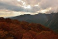 Autumn Landscape in Minakami, Japan