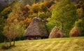 Autumn landscape in the mountains - Romania Royalty Free Stock Photo