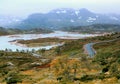 Autumn landscape in Norway