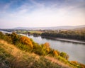 Autumn Landscape with River Royalty Free Stock Photo