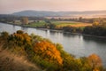 Autumn Landscape with River Royalty Free Stock Photo