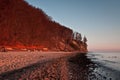 Autumn landscape by the sea Royalty Free Stock Photo