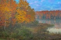 Autumn Reflections Doe Lake Royalty Free Stock Photo