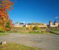 Autumn landscape in Suzdal.