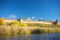 Autumn landscape in Suzdal.