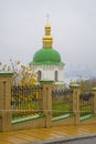 Tower Bell and autumn landscape