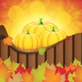 Autumn leaves background