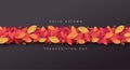 Autumn leaves background. Royalty Free Stock Photo
