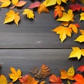 1280 Autumn Leaves Falling: A serene and autumnal background featuring falling autumn leaves in warm and vibrant colors, capturi