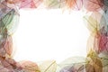 Autumn leaves frame Royalty Free Stock Photo