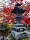 Autumn in Japan at shrine