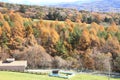 Autumn leaves in Makiba park, Kiyosato highland