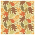 Autumn Leaves Pattern B Royalty Free Stock Photo